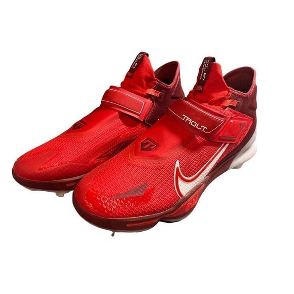 Nike Force zoom‎ Trout 8 Baseball Cleats Red Size 14 NWOT - Picture 1 of 8
